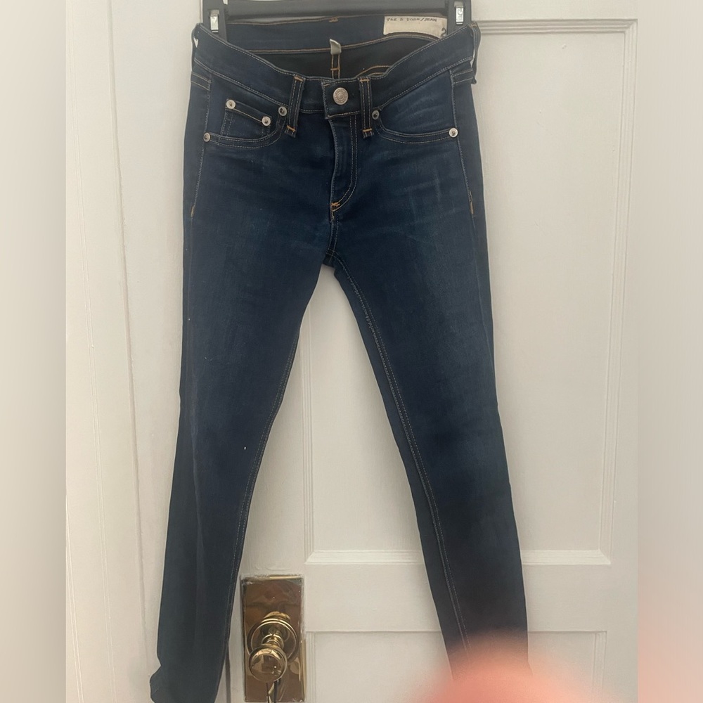 Rag and Bone size 25 skinny jeans